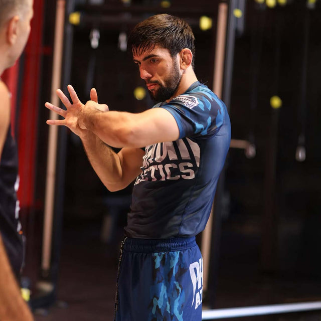 Phantom Athletics Rashguard Warfare - Marineblauw Camo