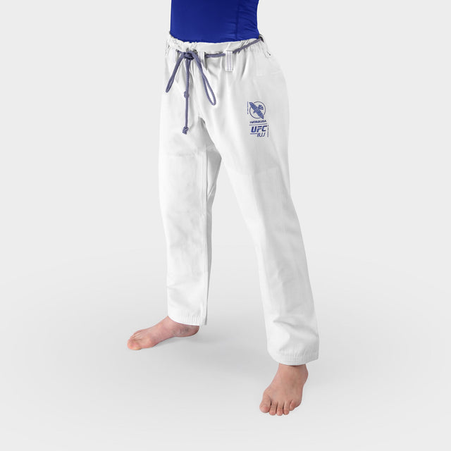 Spodnie BJJ Hayabusa x UFC Twill – Damskie – Białe