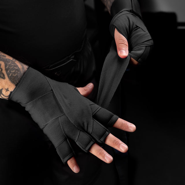 Hayabusa Hand Wraps Knuckle Guard – Black