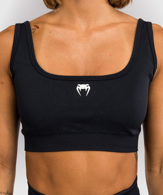 Biustonosz sportowy Venum Sculpt Long – Czarny/Biały
