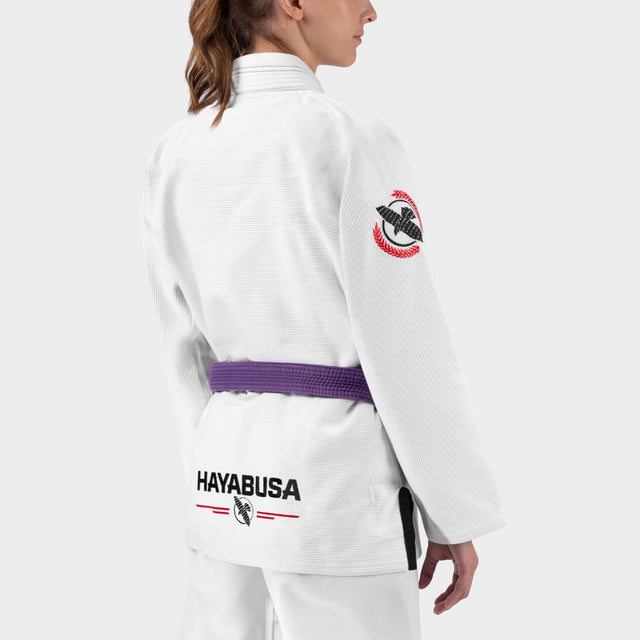 Kimono BJJ Hayabusa Valor Lightweight Damskie – Białe