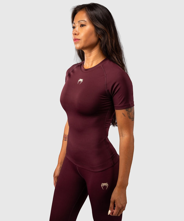 Venum Rashguard Talisman Short Sleeves – Plum
