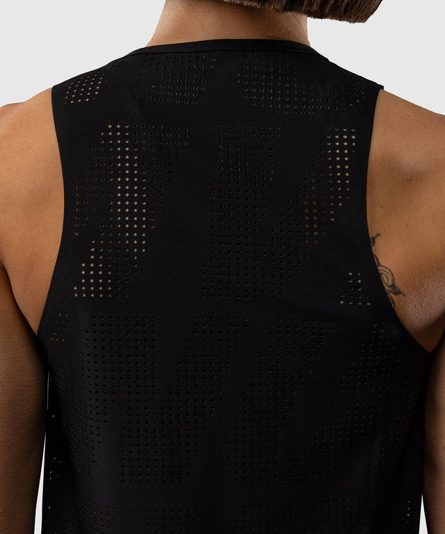 Venum Tank Top Lazer Dry Tech Dames - Zwart/Geel