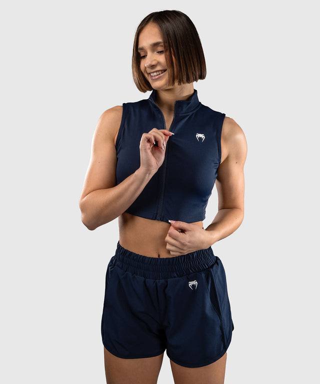 Venum Crop Top Sculpt Shape Women's – Navy Blue