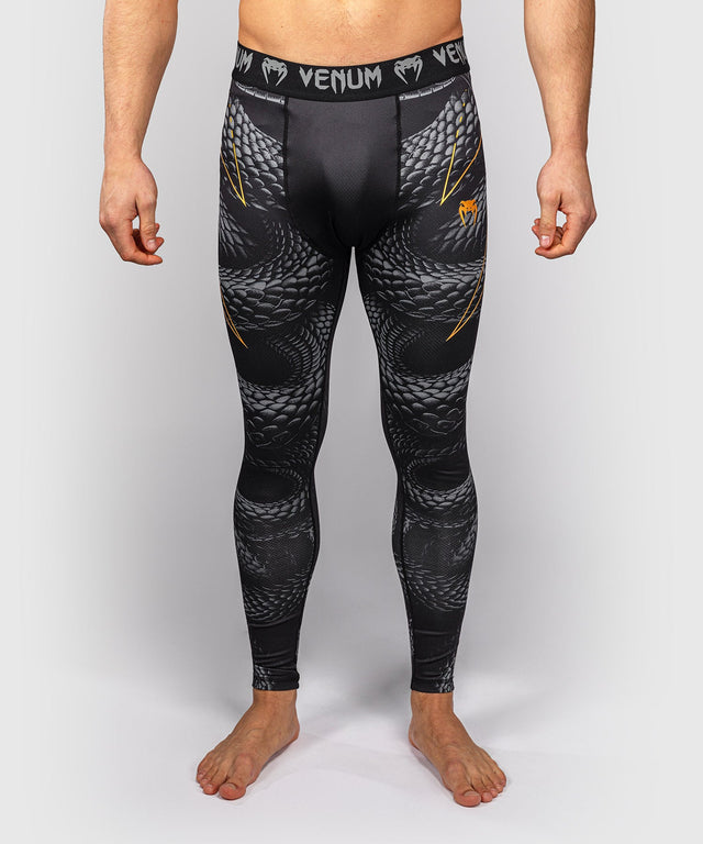 Venum Compressiebroek Matupa - Zwart/Grijs/Goud