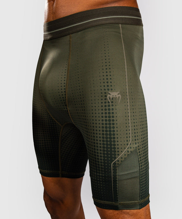 Venum MMA Shorts Stealth – Khaki/Dark Green