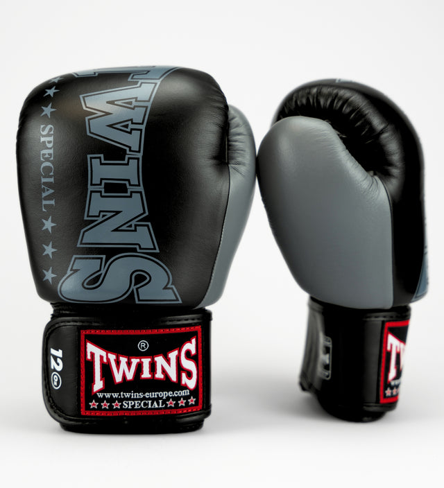 Twins Boxing gloves BGVL8 – Black/Grey