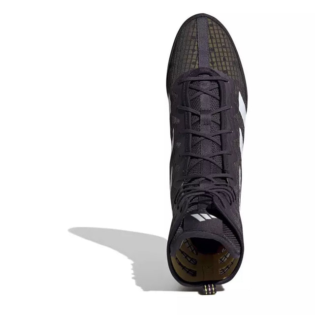 Buty bokserskie Adidas Box Hog 4 – Czarne/Białe