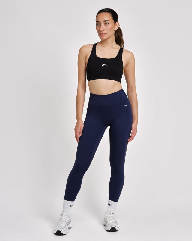 Legginsy Caged Aspire – Granatowe
