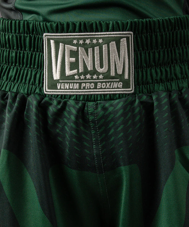Venum Boxing shorts Attack Kids - Green/Broken White