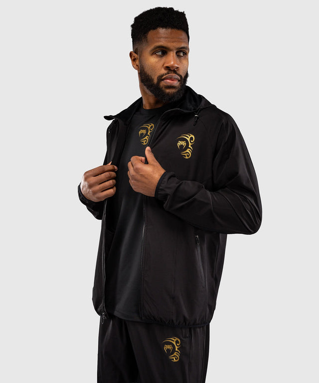 Venum x Mike Tyson Track Jacke Tiger – Schwarz/Gold
