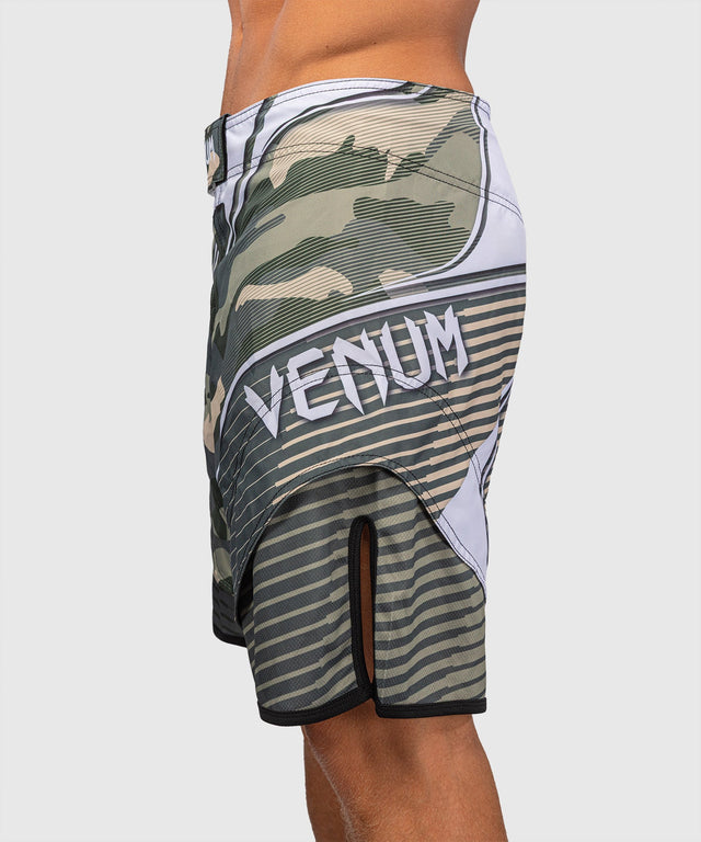Venum MMA Shorts Camo Hero – Khaki/Off-white