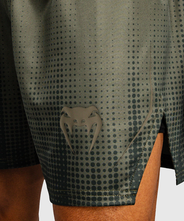 Venum Boksshorts Stealth - Kaki/Donkergroen