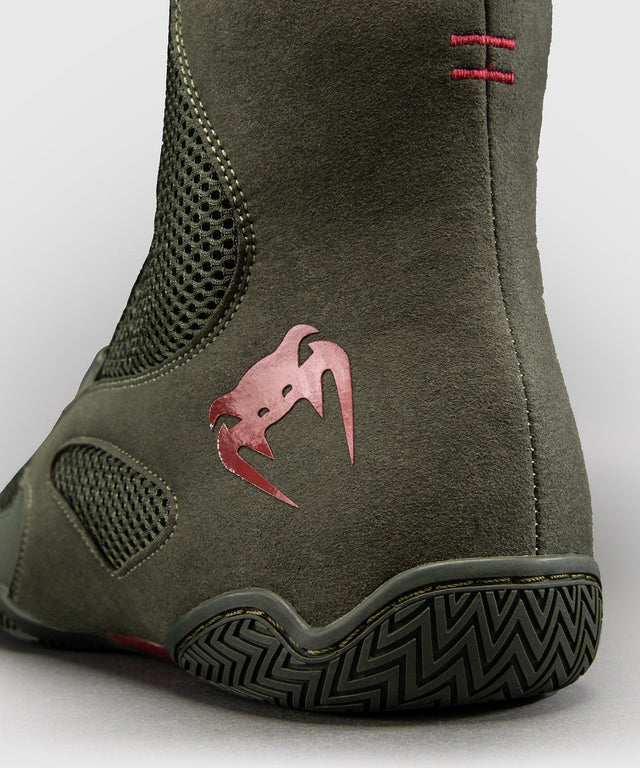 Venum Boksschoenen Contender - Kaki/Rood