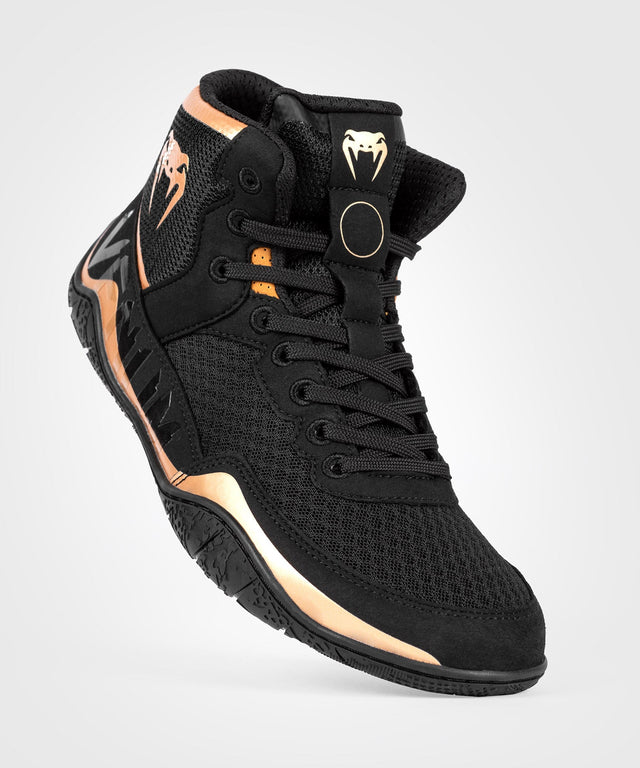 Venum Elite Wrestling shoes – Black/Bronze