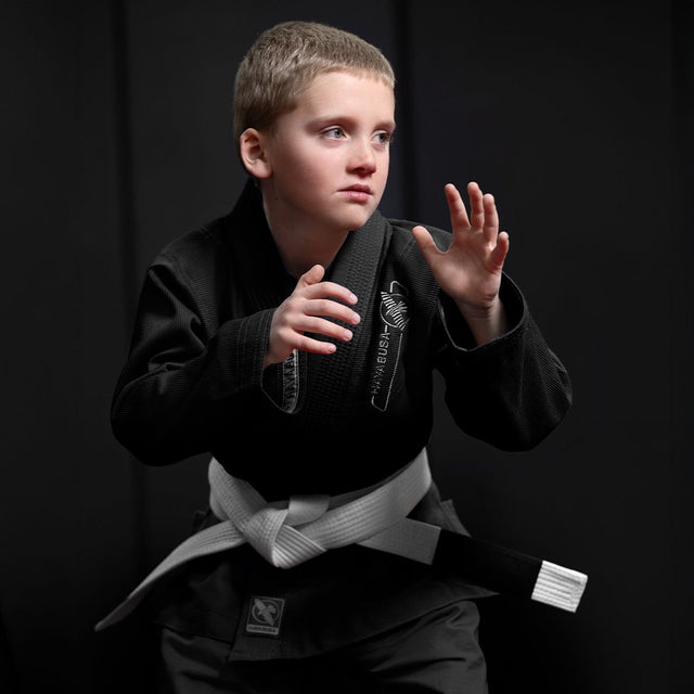 Kimono BJJ Hayabusa Essential Dziecięce – Czarne