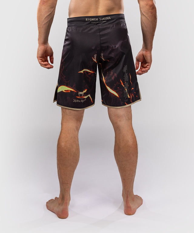 Venum MMA Shorts x Jujutsu Kaisen Sukuna - Zwart/Beige