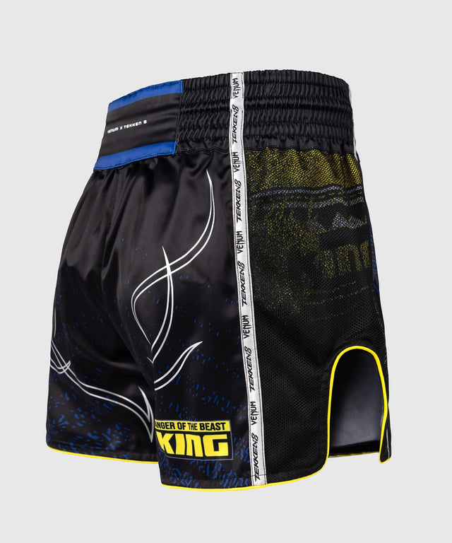 Spodenki Muay Thai Venum x TEKKEN 8 King – Czarne/Żółte
