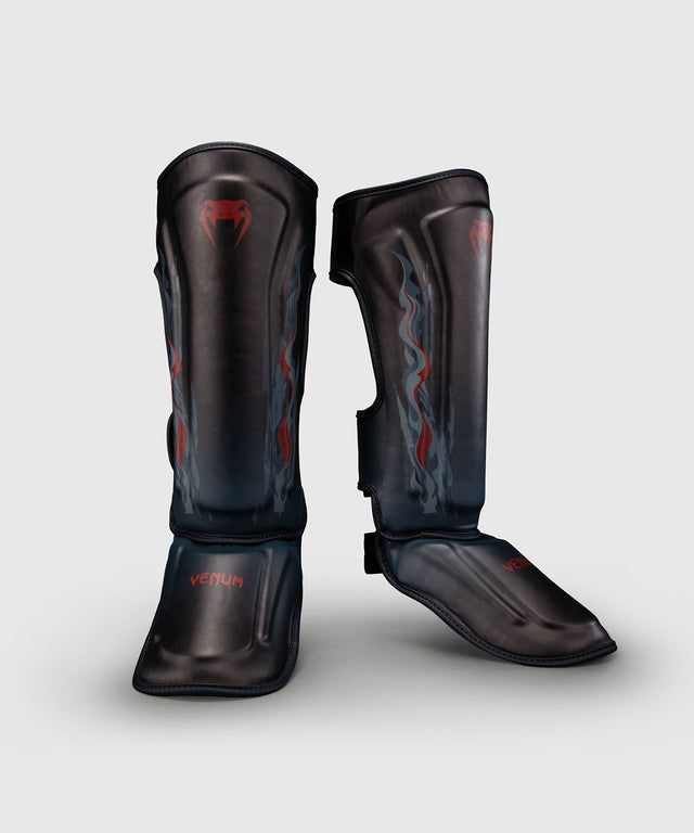 Venum Demon Shin guards – Black/Grey