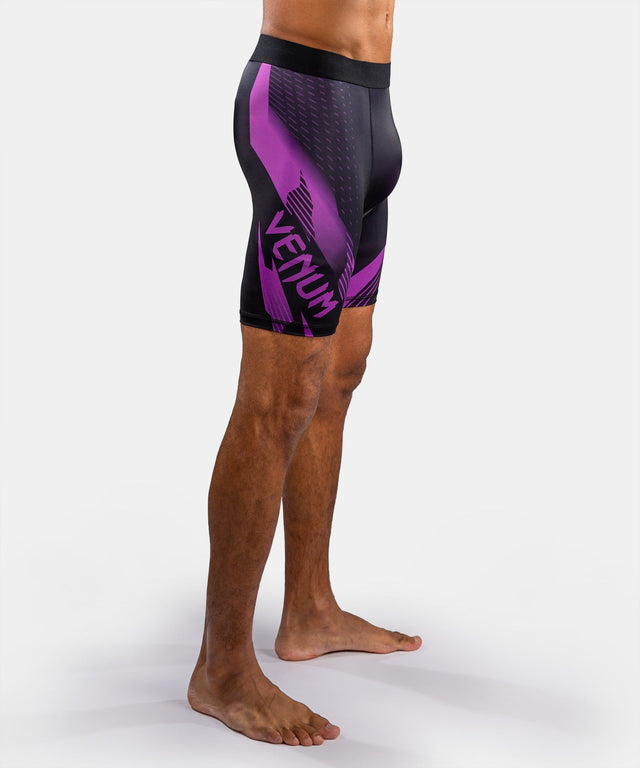 Venum Compressieshort No-Gi 6.0 - Zwart/Purper