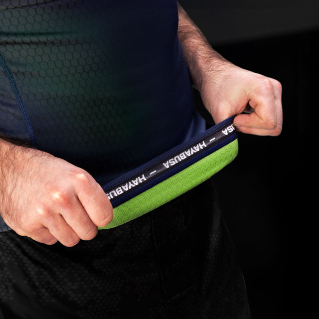 Hayabusa Rashguard Fusion Short Sleeve – Blue/Green