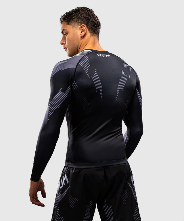 Rashguard Venum No-Gi 6.0 Dlouhé rukávy – Černá/Bílá