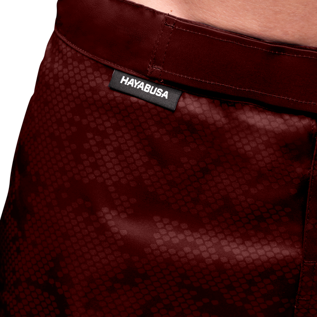 Spodenki MMA Hayabusa Hex Mid-Thigh – Bordeaux