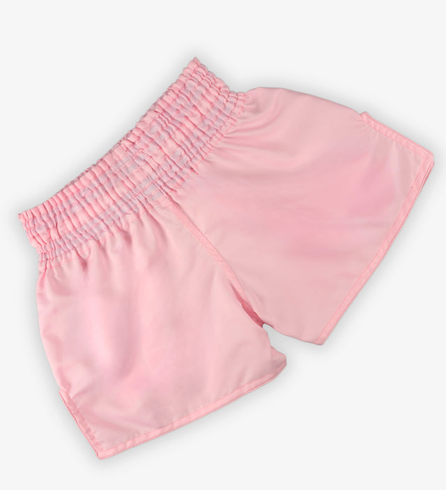 Spodenki Muay Thai Caged Classic – Różowe