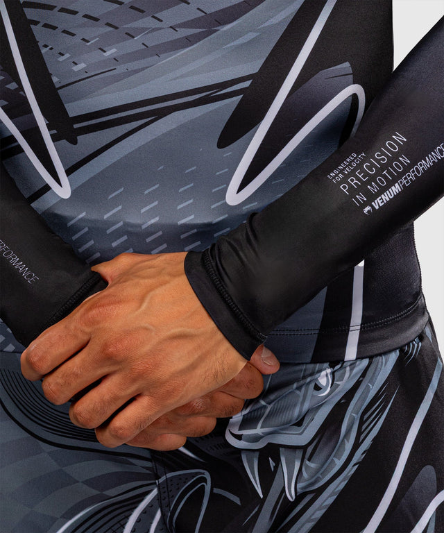Rashguard Venum Crimson Viper 2.0 Mangas Compridas – Preto/Cinzento