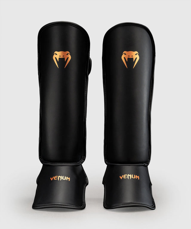Venum Scheenbeschermers Contender 1.5 - Zwart/Koper