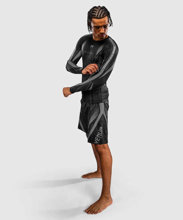 Venum Rashguard Amazonia Reborn Lange Ærmer - Sort/Grå