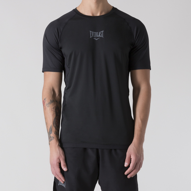 Everlast Compressie T-Shirt - Zwart