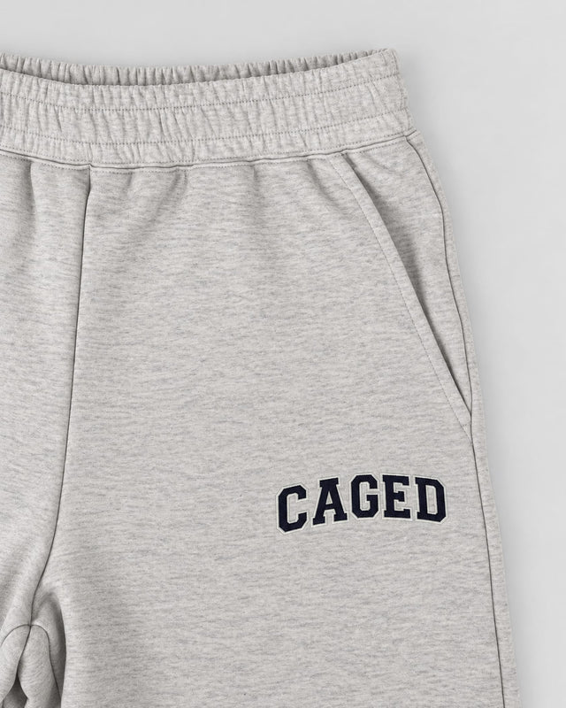 Caged Joggingsbroek Varsity - Grijs Melange