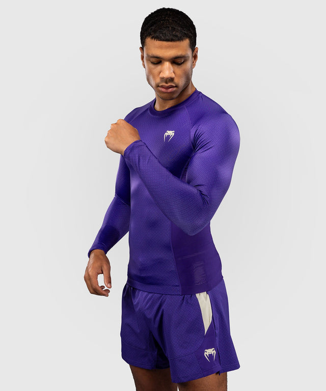 Venum Rashguard x Roger Gracie Academy Lange Mouwen - Paars