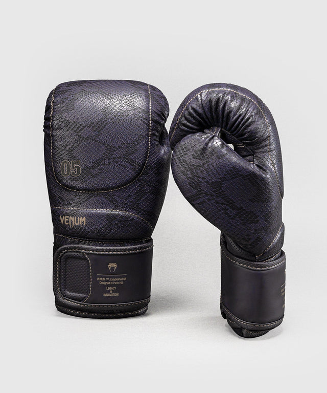 Venum Impact Evo Scales Boxing Gloves – Dark Purple