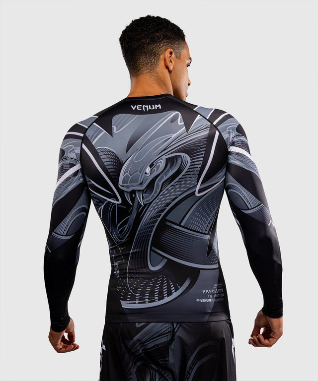 Rashguard Venum Crimson Viper 2.0 Mangas Compridas – Preto/Cinzento
