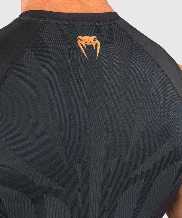 Rashguard Venum G-Fit Revolution Bezrękawowy – Czarny/Miedziany