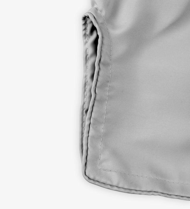 Pantaloncini Muay Thai Caged Classic – Grigio chiaro/Nero donna