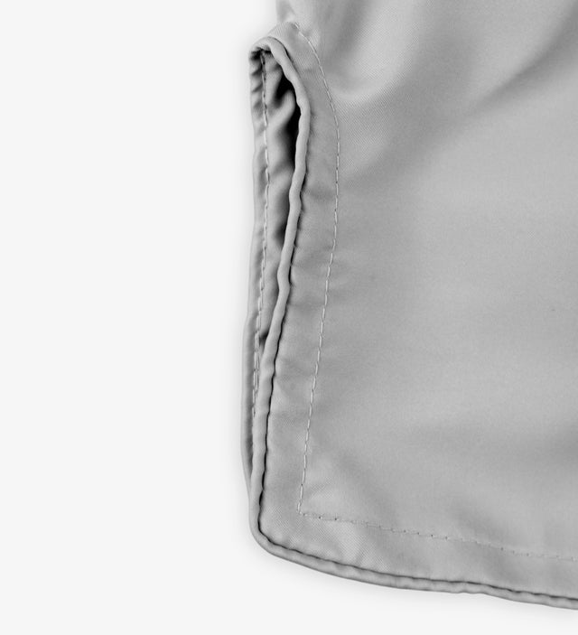 Caged Muay Thai Shorts Classic - Light Gray/Black