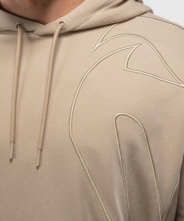 Bluza z kapturem Venum Giant 3D – Jasnobeżowa