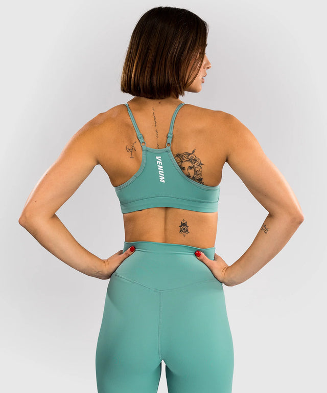 Biustonosz sportowy Venum Essential – Aqua Green