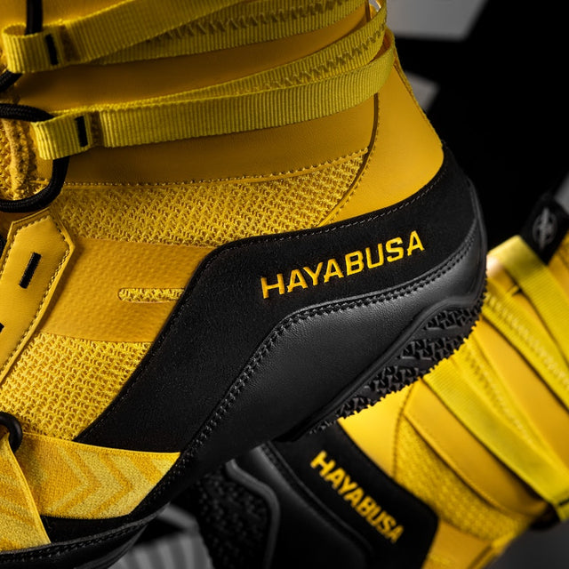 Buty bokserskie Hayabusa Strike – Żółte/Czarne
