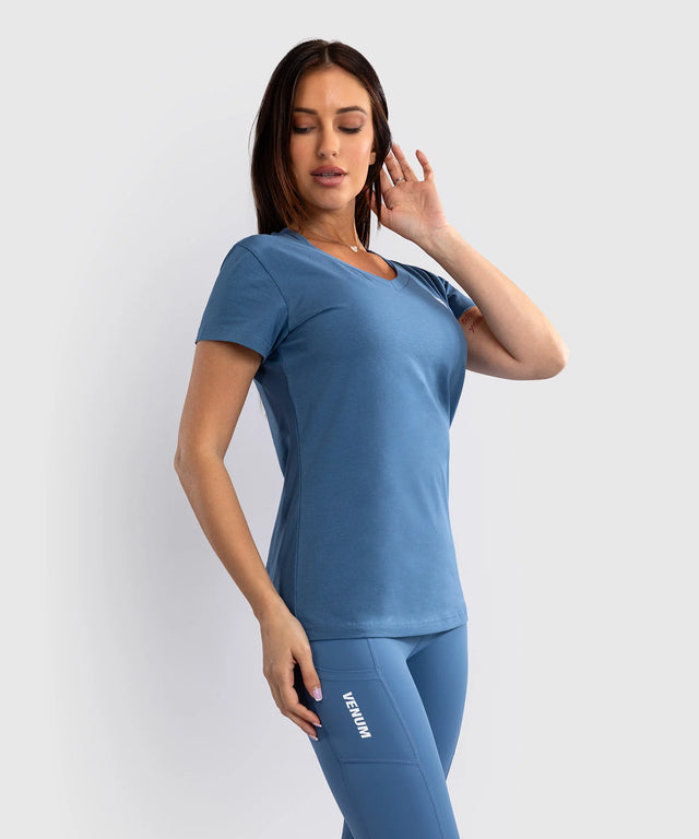 Venum Women's T-shirt Essential - Storm Blue