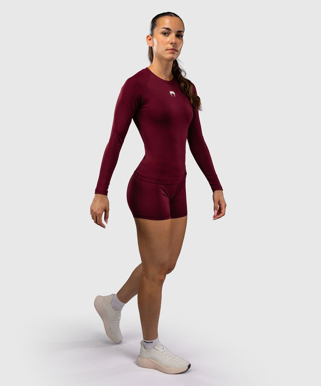 Venum Rashguard Aero XT Lange Mouwen - Pruim