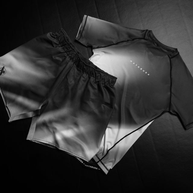 Hayabusa Rashguard Apex Nova Korte Mouwen - Grijs