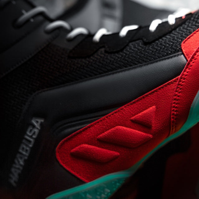 Hayabusa Boksschoenen Talon - Zwart/Rood/Blauw