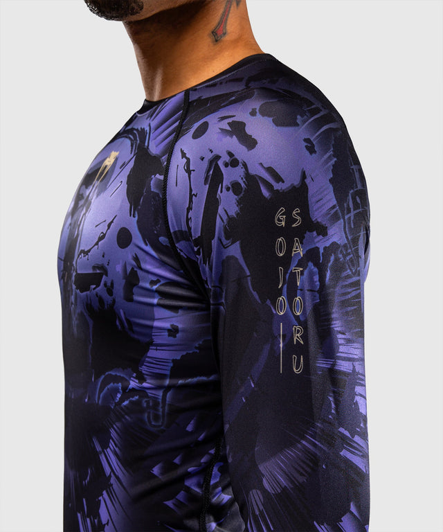Venum Rashguard Lange Mouwen Gojo Jujutsu Kaisen - Paars