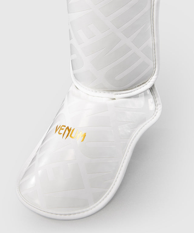 Venum Scheenbeschermers Contender 1.5 XT 3D - Wit/Goud