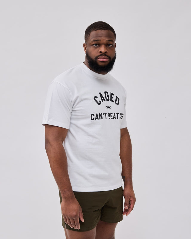 Caged Club T-shirt - White