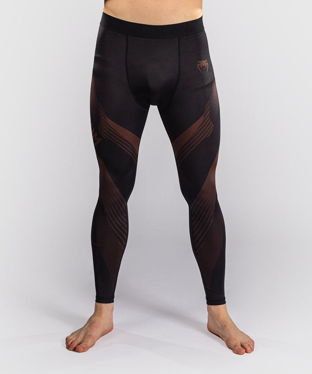 Venum Compression Shorts No-Gi 6.0 – Black/Brown